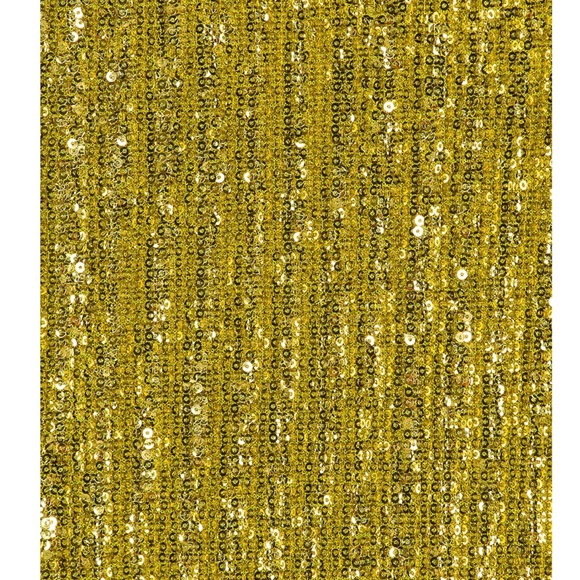 Camila Coelho Gold Sequin Midi Dress - Picture 5 of 6